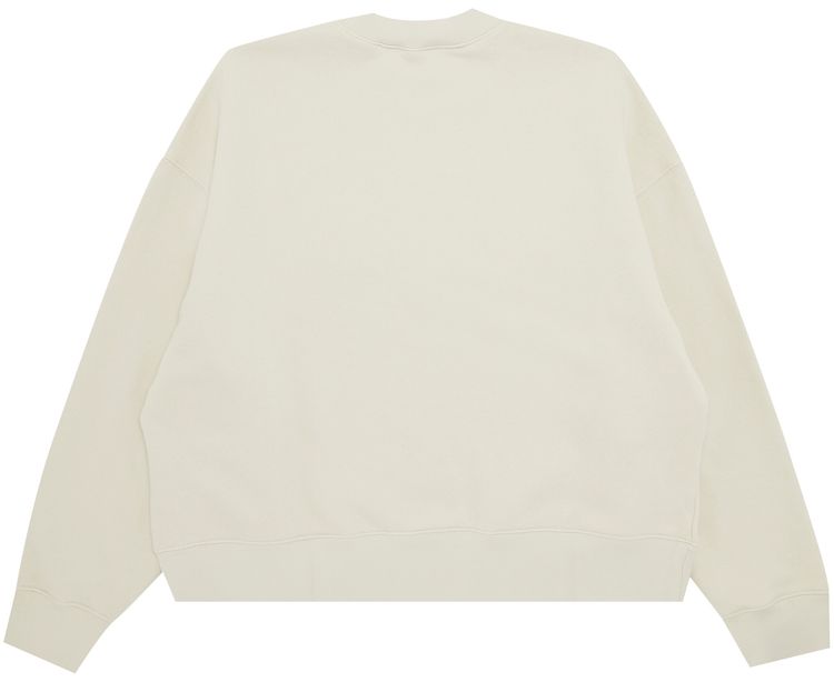 Palm Angels Spray Bear Crewneck GreyBrown