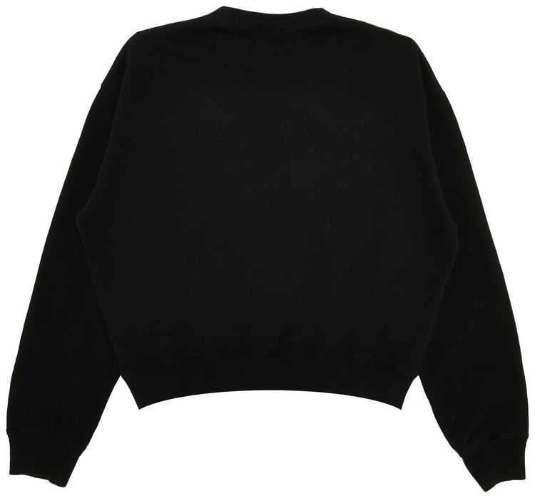 Off White Caravaggio Hand Over Crewneck BlackMulticolor