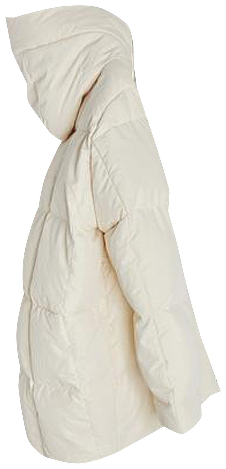 Jil Sander Fill Down Hooded Blouson Vanilla