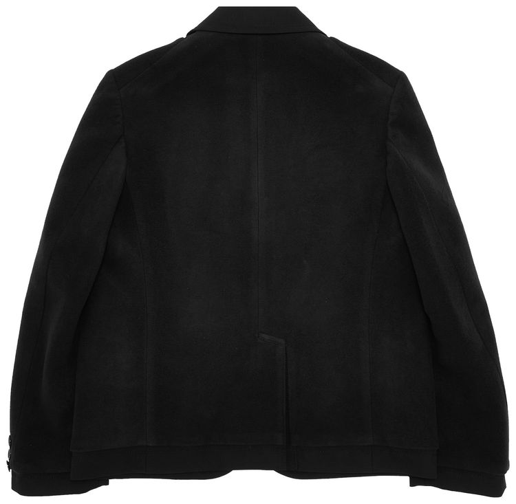 Comme des Garcons Peter Pan Collar Jacket Black