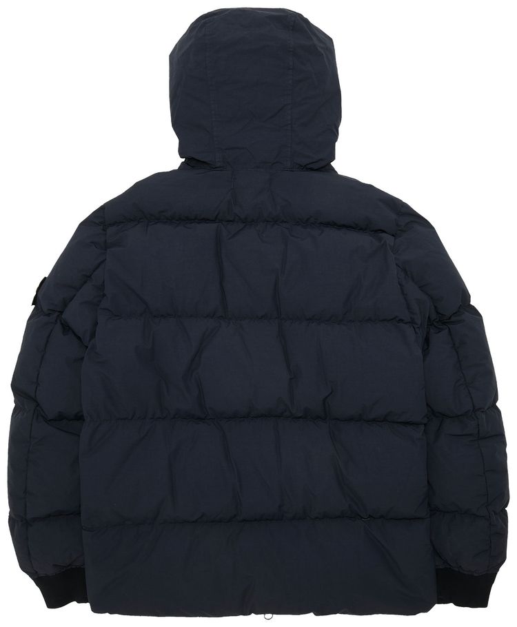 Stone Island Compass Patch Down Jacket Ink