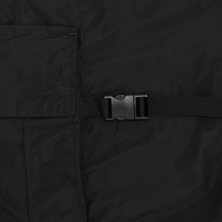 Off White Nylon Parachute Cargo Pant  Black
