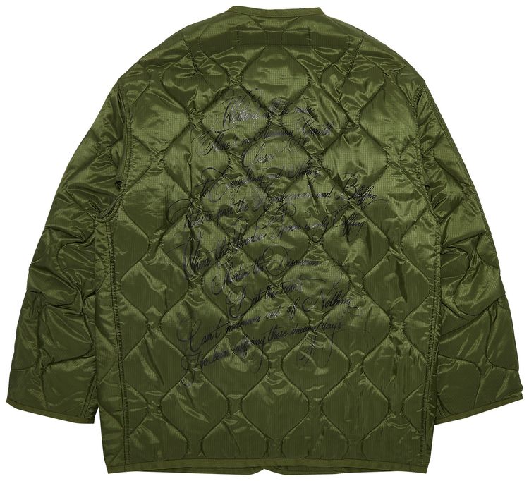 Junya Watanabe Nylon Ripstop Ottolenghi Jacket KhakiBlack