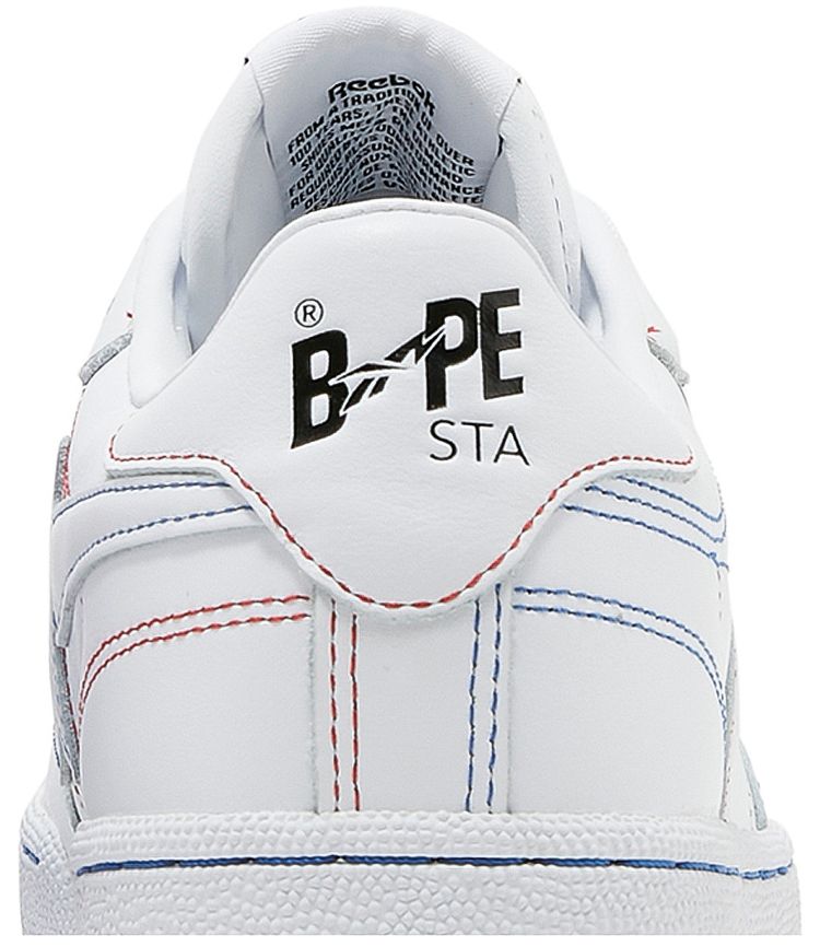 BAPE x Reebok Club C 85 White