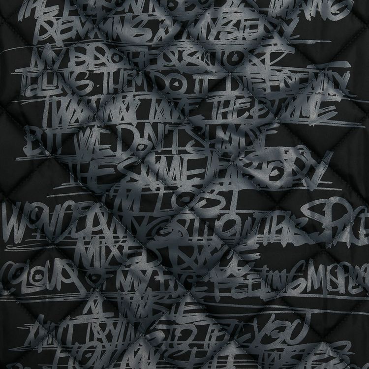 Junya Watanabe Quilted Looking Back Jacket BlackGrey