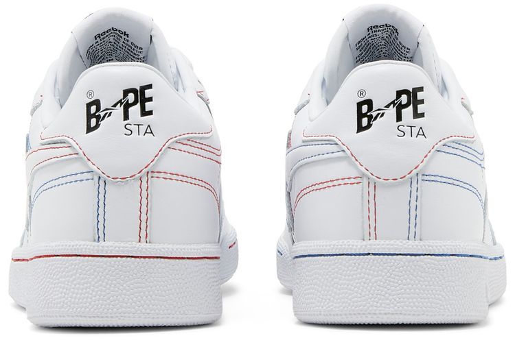 BAPE x Reebok Club C 85 White