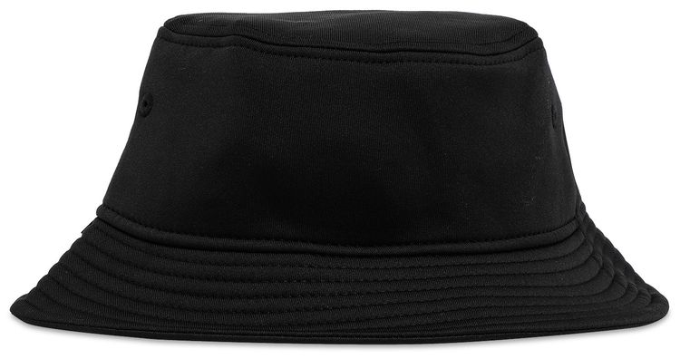 Yohji Yamamoto Pour Homme Logo Bucket Hat Black