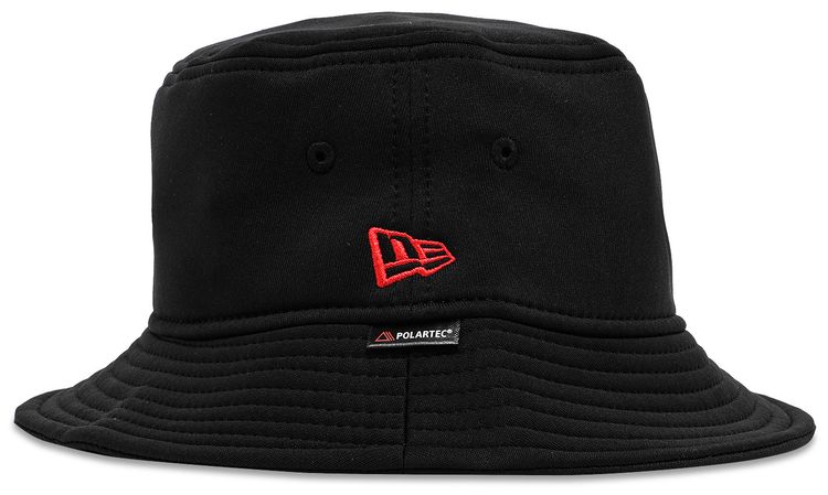 Yohji Yamamoto Pour Homme Logo Bucket Hat Black