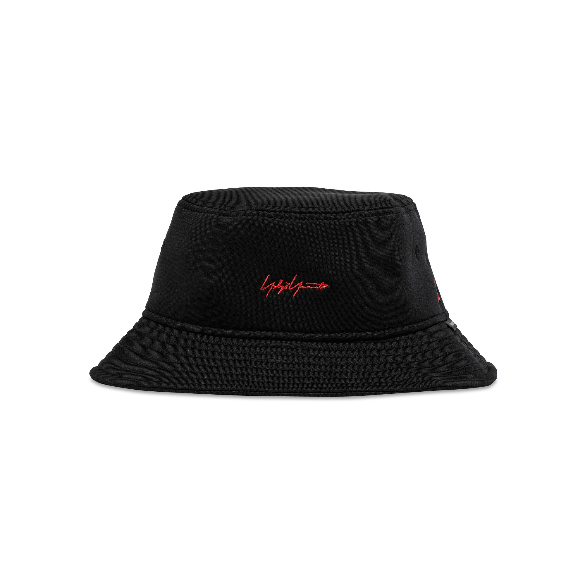 Buy Yohji Yamamoto Pour Homme Logo Bucket Hat 'Black' - HX