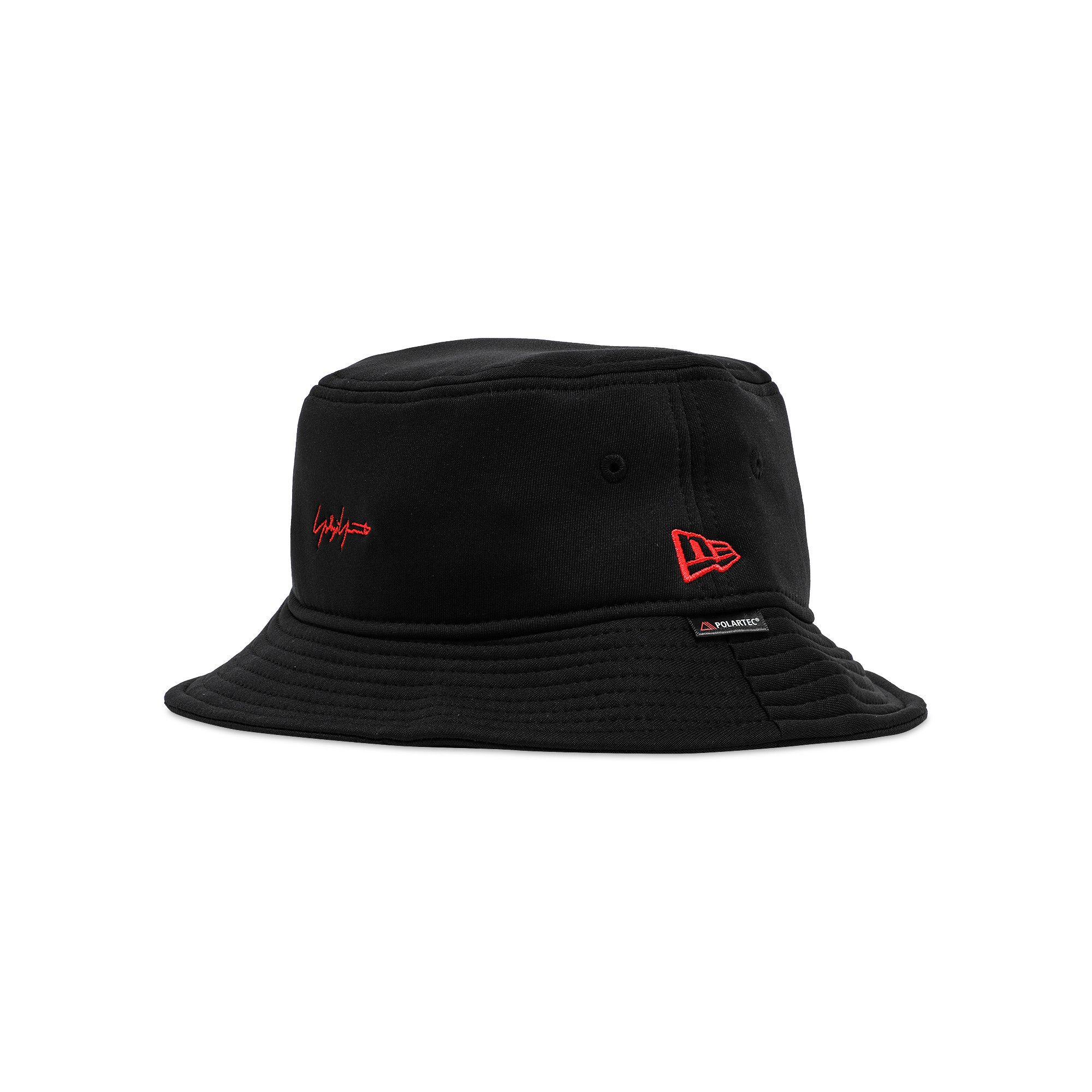 Buy Yohji Yamamoto Pour Homme Logo Bucket Hat 'Black' - HX H61 970