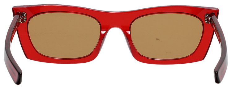 SUPER by RetroSuperFuture Fred Sunglasses Crystal Red