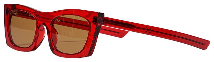 SUPER by RetroSuperFuture Fred Sunglasses Crystal Red