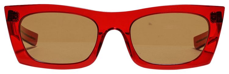 SUPER by RetroSuperFuture Fred Sunglasses Crystal Red
