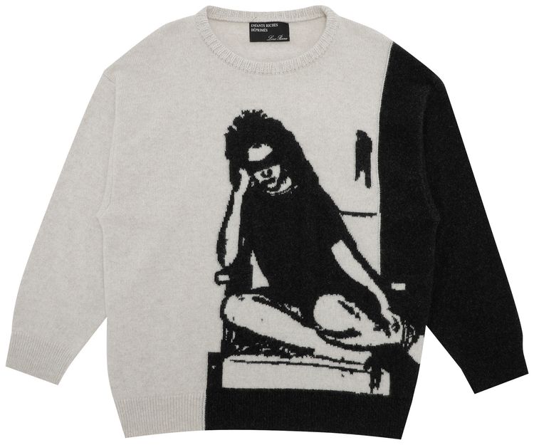 Enfants Riches Deprimes For The Love Of Ivy Sweater CreamBlack