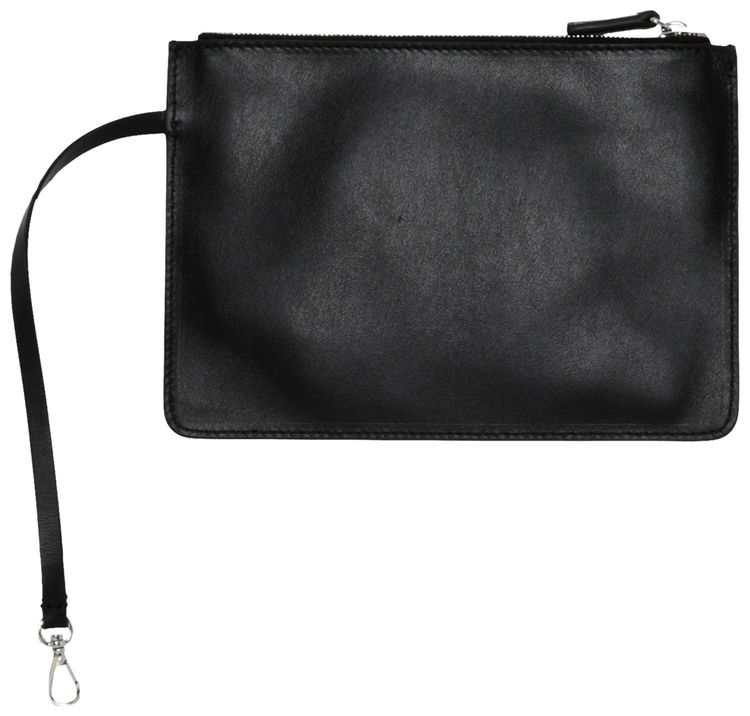 Jil Sander Border Hobo Shopper Bag Black