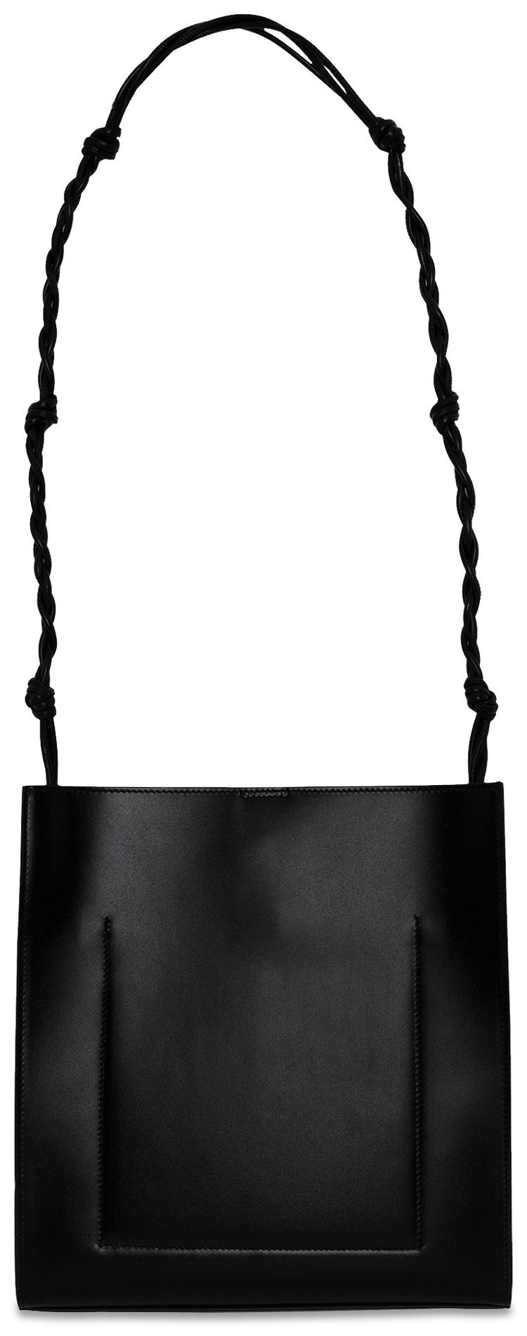 Jil Sander Tangle Medium Shoulder Bag Black