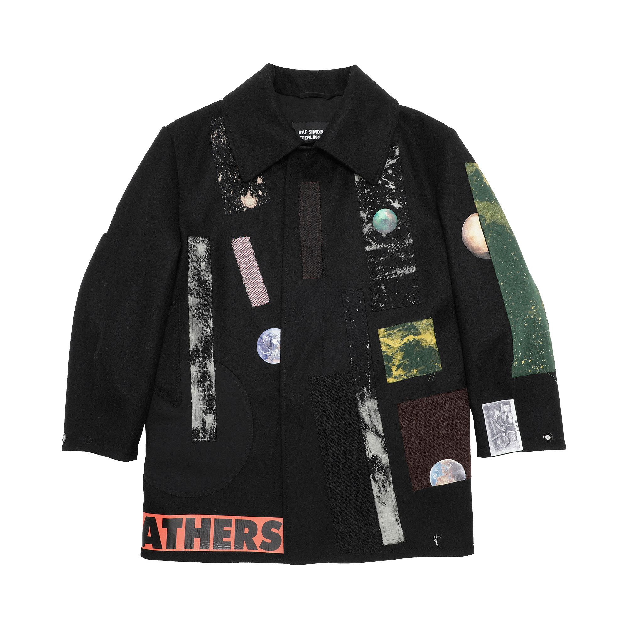 Raf simons caban coat 2025
