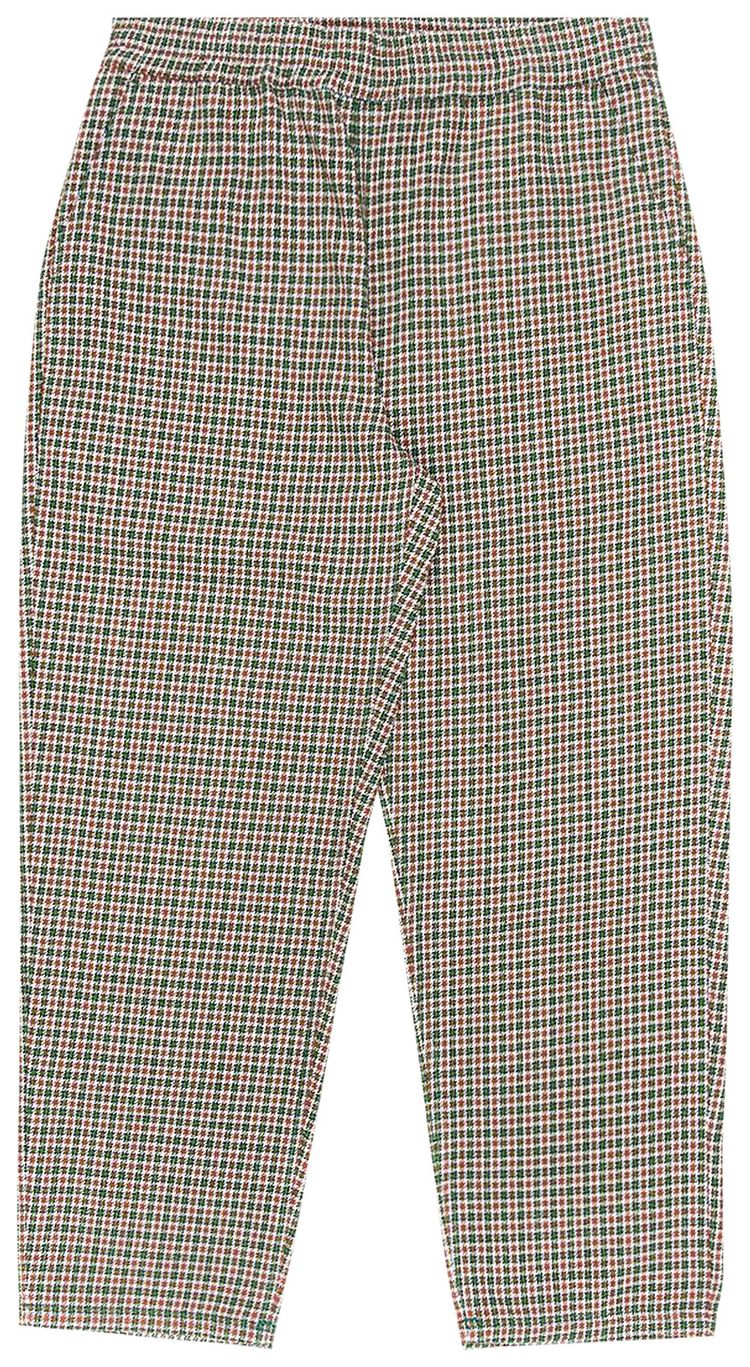 Pleasures Ignition Plaid Pant Green