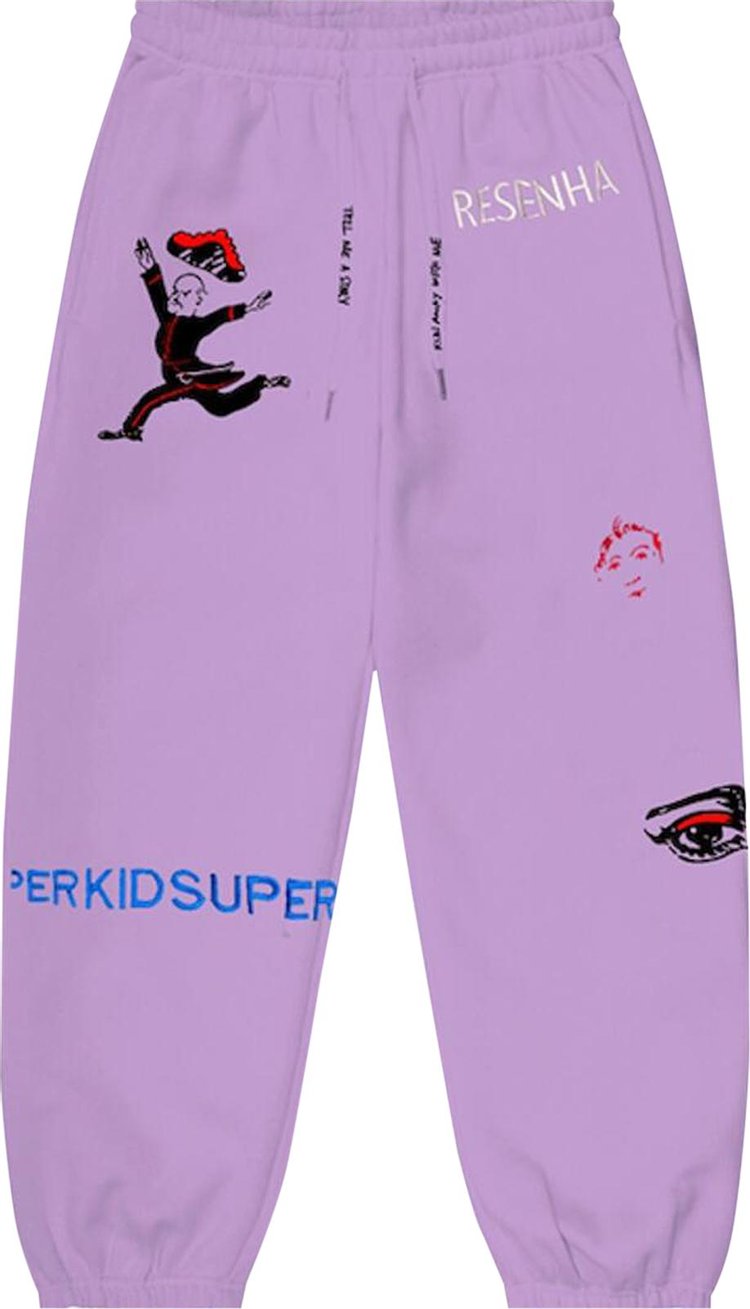 KidSuper Super Sweatpants 'Violet'