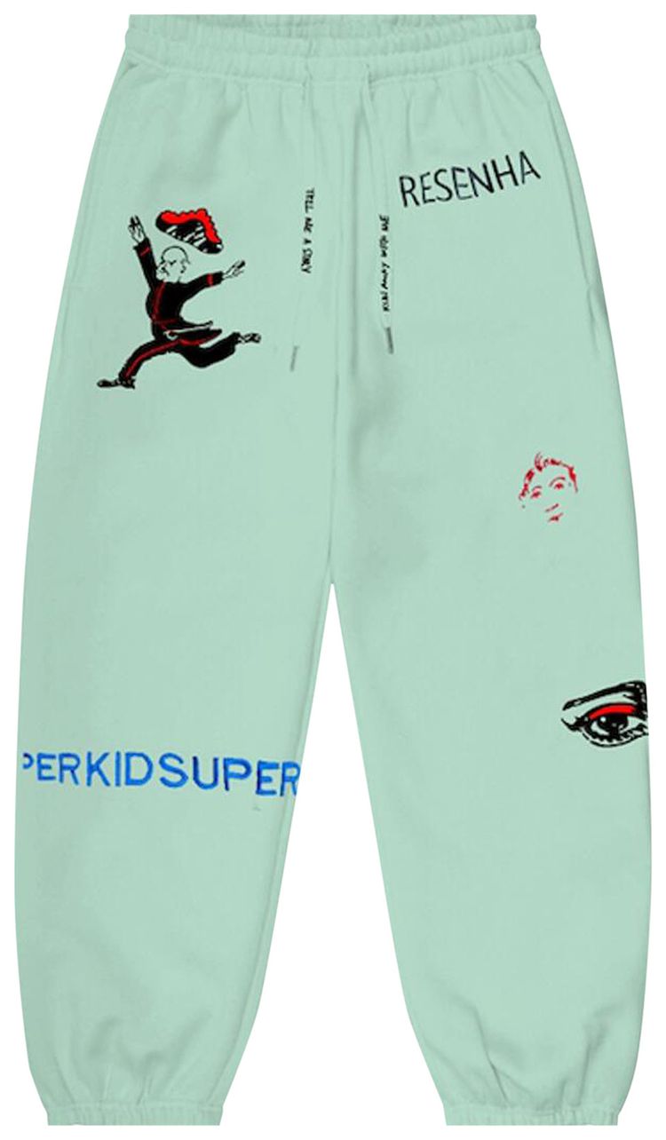KidSuper Super Sweatpants Mint