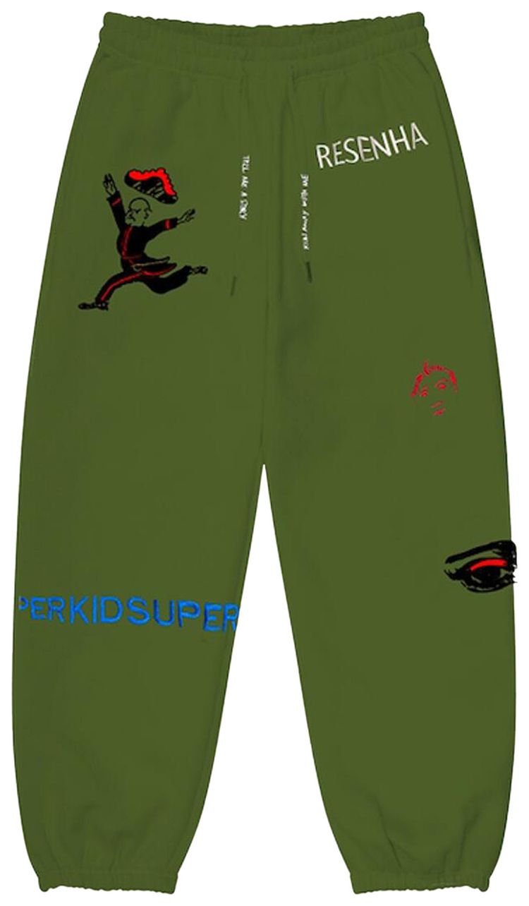 KidSuper Super Sweatpants Olive