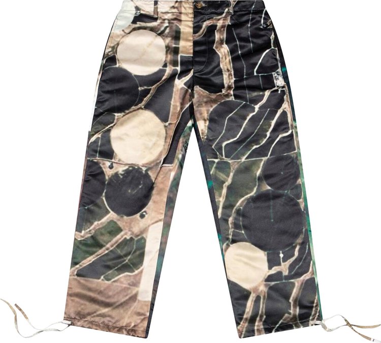 KidSuper Topographic Drawstring Trousers 'Multi'