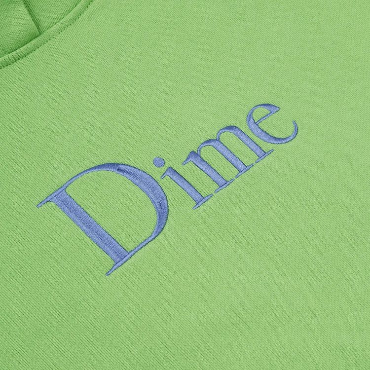 Dime Classic Embroidered Hoodie Tea