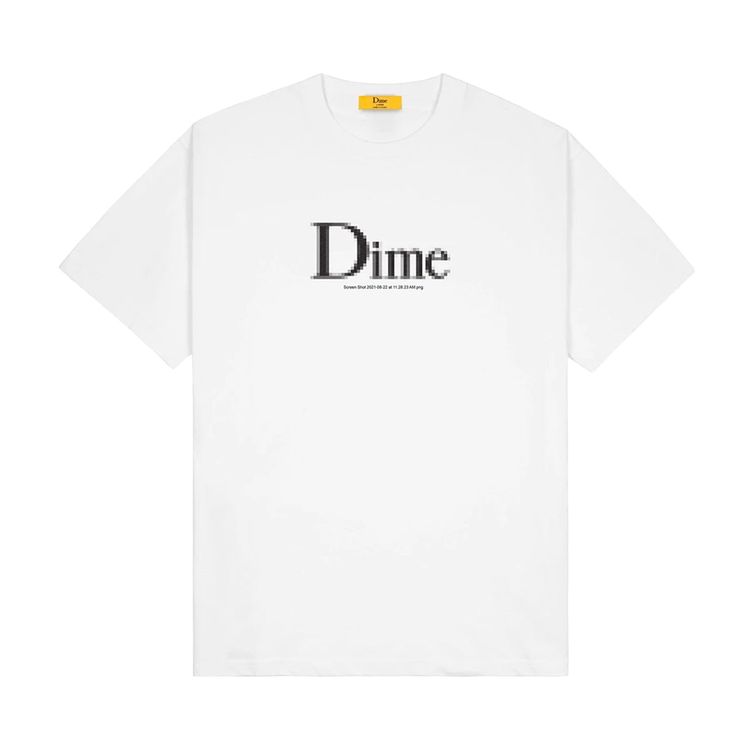 Dime Classic Screenshot T Shirt White