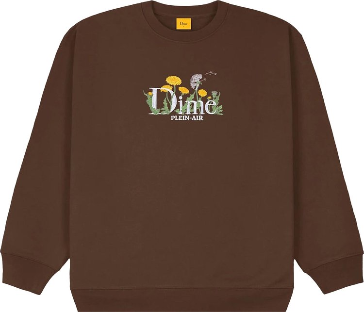 Dime Classic Allergies Crewneck 'Stray Brown'