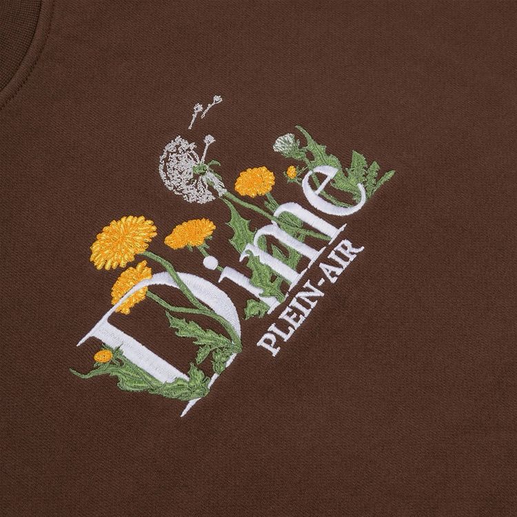 Dime Classic Allergies Crewneck Stray Brown