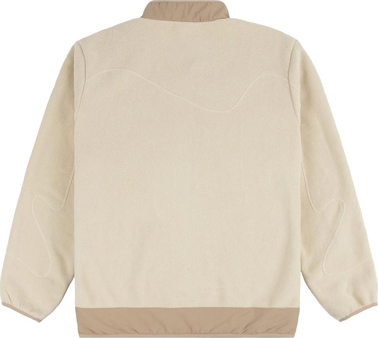 Dime Plein Air Polar Fleece Jacket Cream