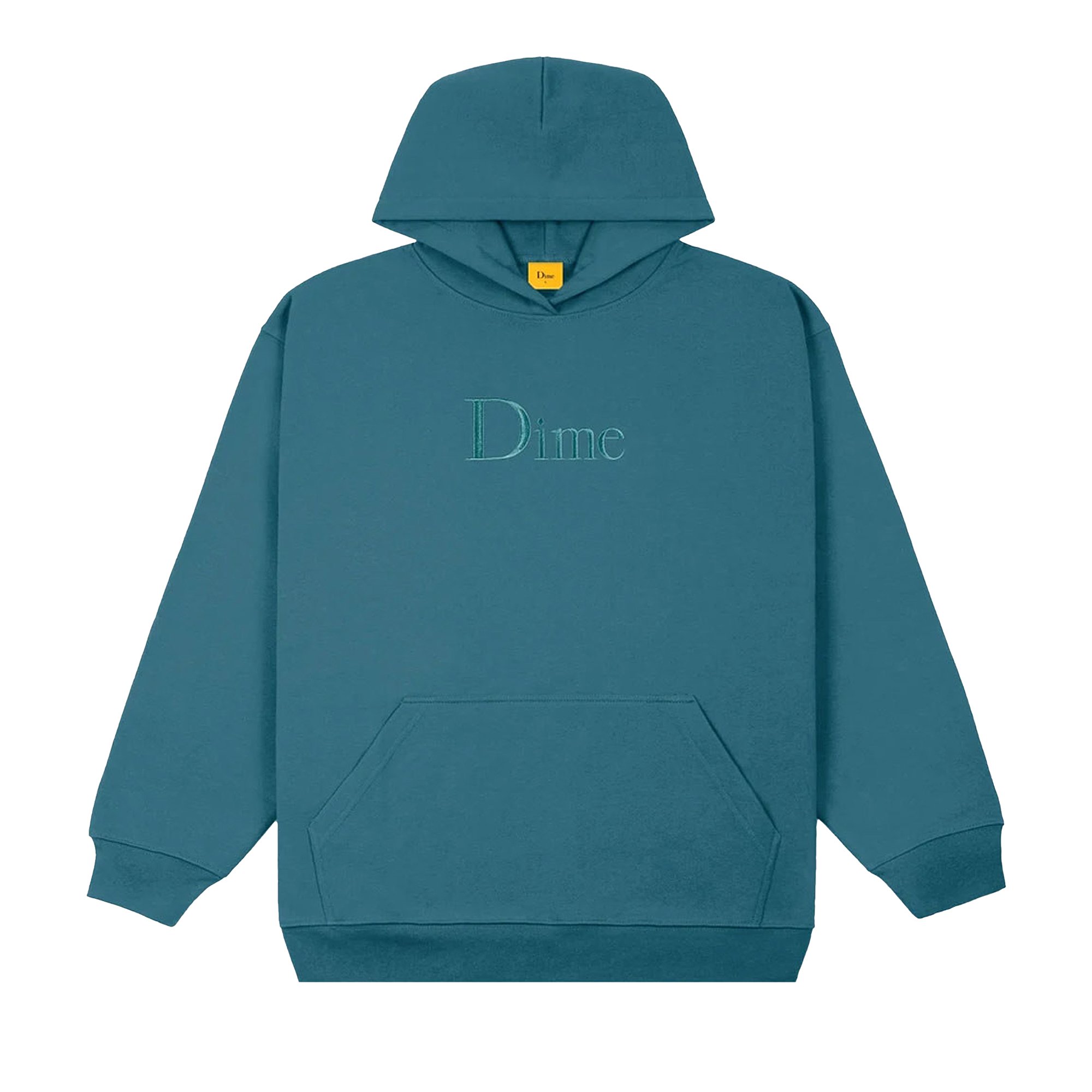 Buy Dime Classic Embroidered Hoodie 'Real Teal' - DIMES011TEAL 