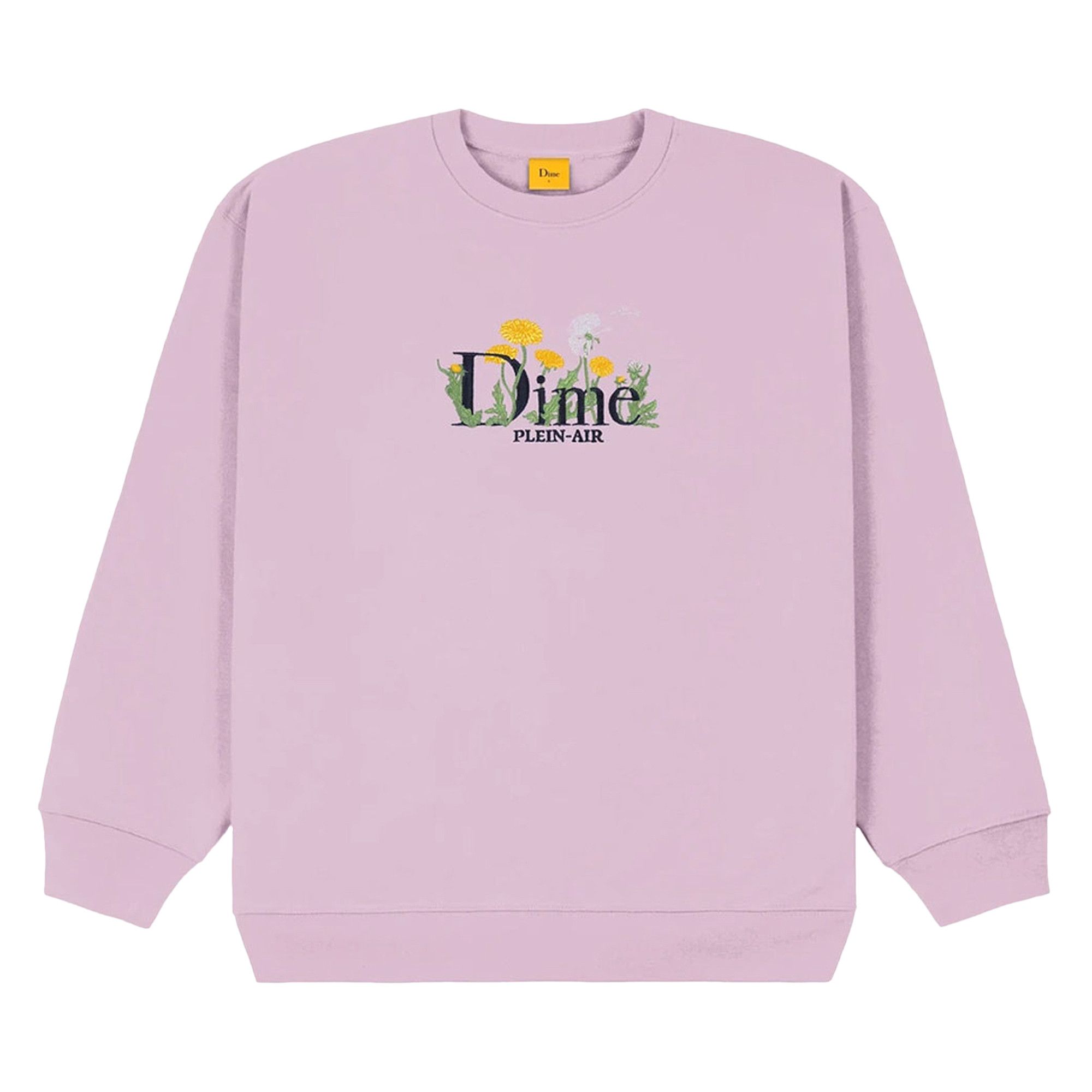 Dime dog discount classic logo crewneck