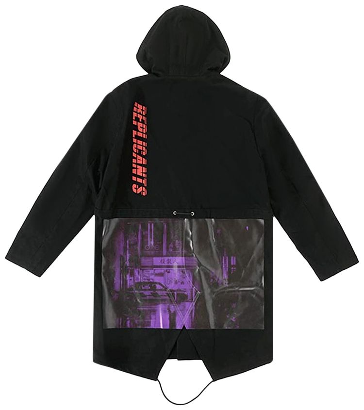 Raf Simons Replicant Parka Black