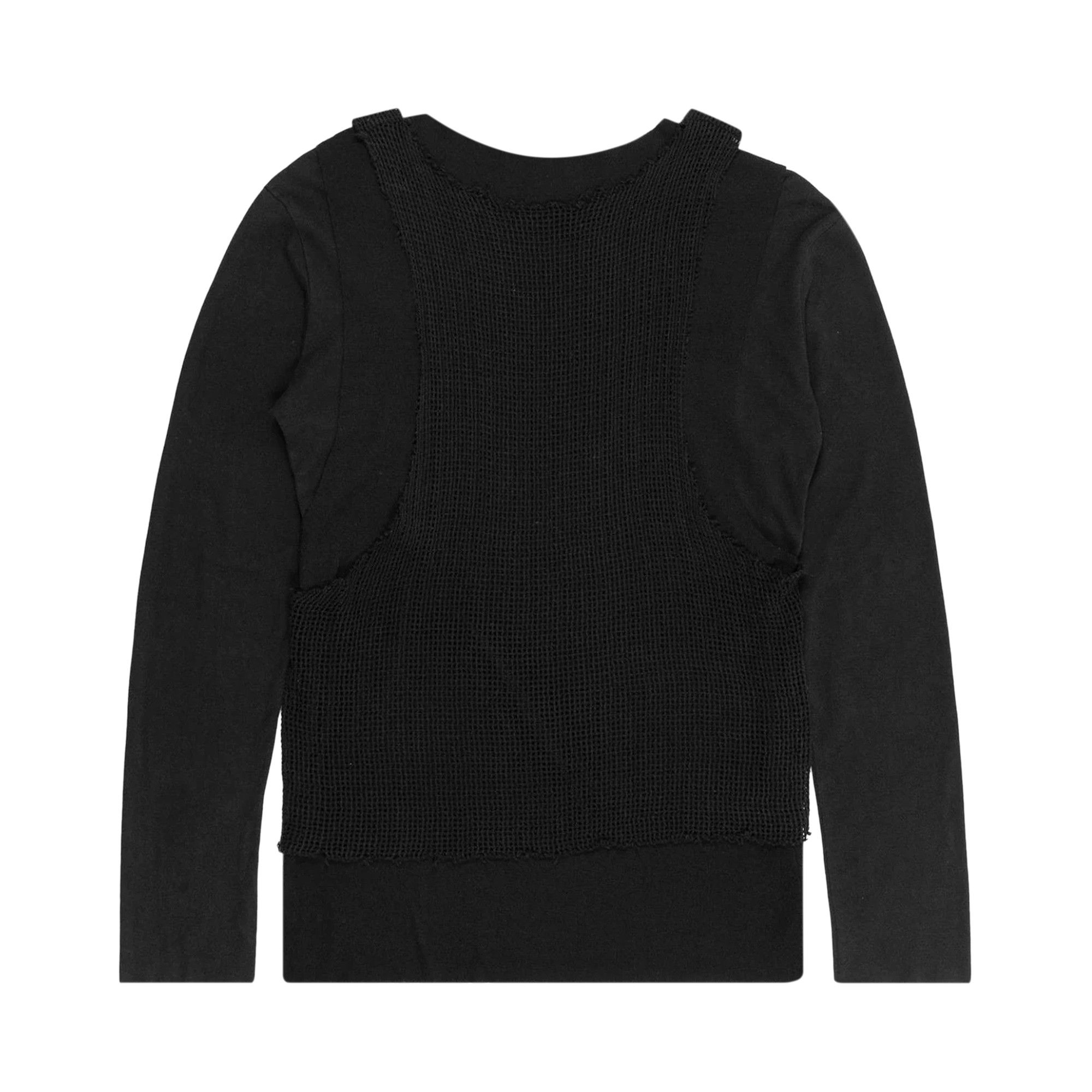 RAF SIMONS トレーナー 46 ブラック　裏起毛 RAF SIMONS ラフシモンズ Fitting crerw neck sweater Parable