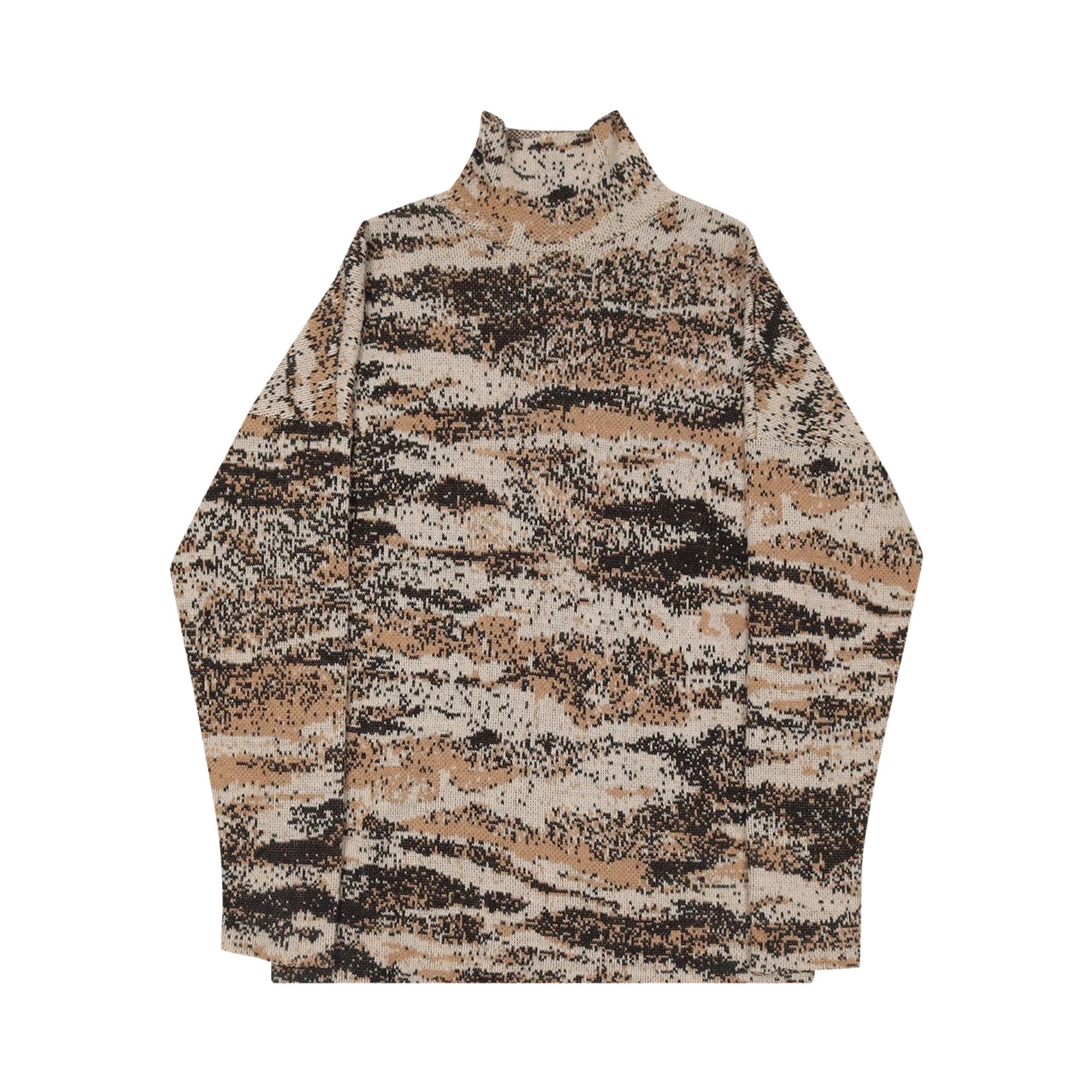 Buy Raf Simons Virginia Creeper Digicamo Sweater 'Multi' - 0459