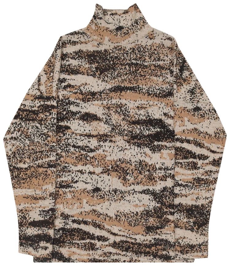 Raf Simons Virginia Creeper Digicamo Sweater Multi