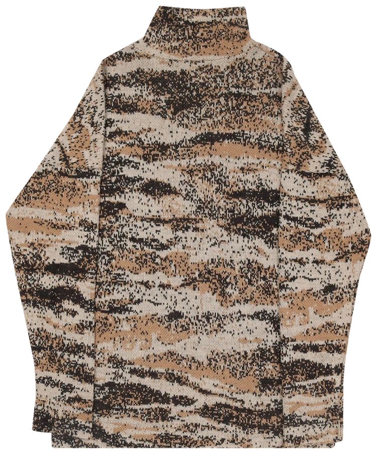 Raf Simons Virginia Creeper Digicamo Sweater Multi