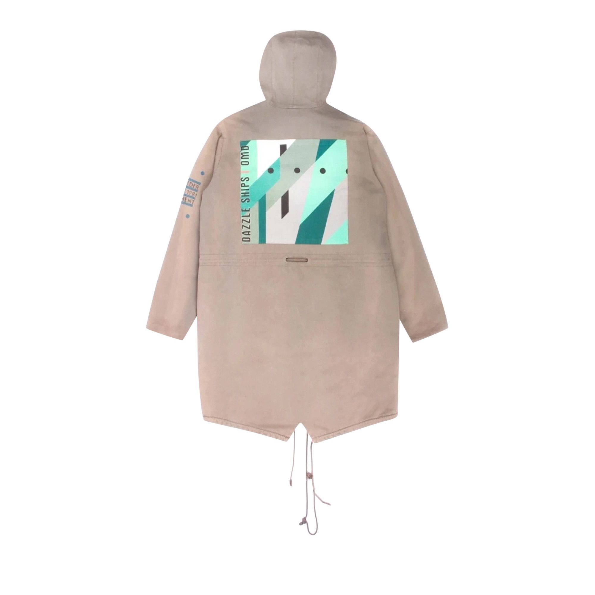 Buy Raf Simons Closer Dazzle Ships Parka 'Khaki' - 0459