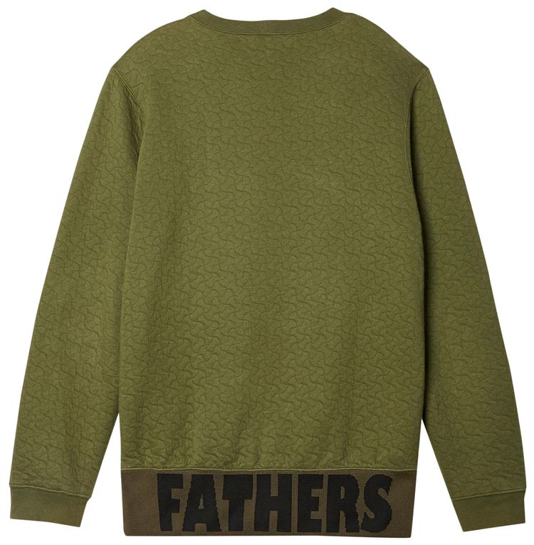 Raf Simons Sterling Ruby Regular Fit Padded Sweater Khaki