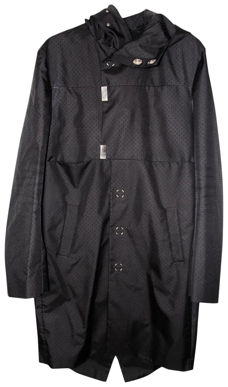 Raf Simons Technical Fishtail Parka Black