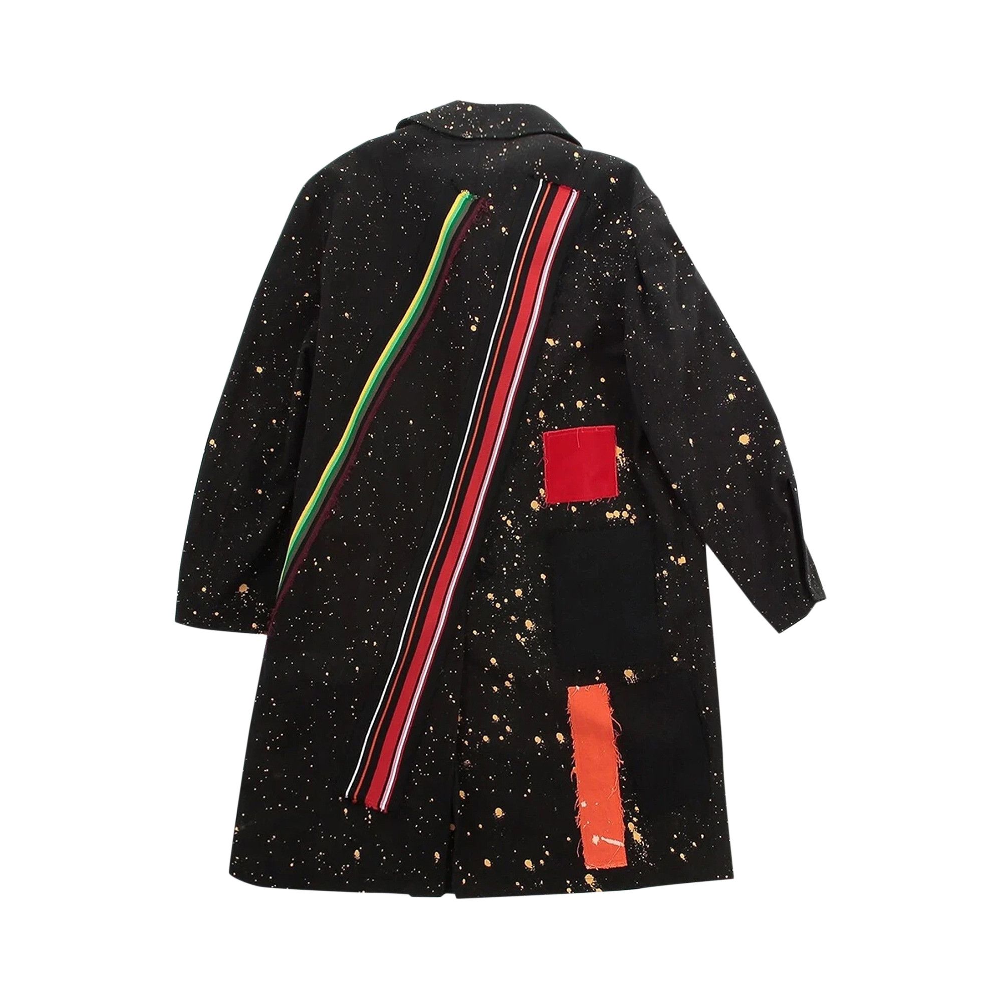Buy Raf Simons x Sterling Ruby Splatter Coat 'Black' - 0459 1FW140302XSRSC  BLAC | GOAT
