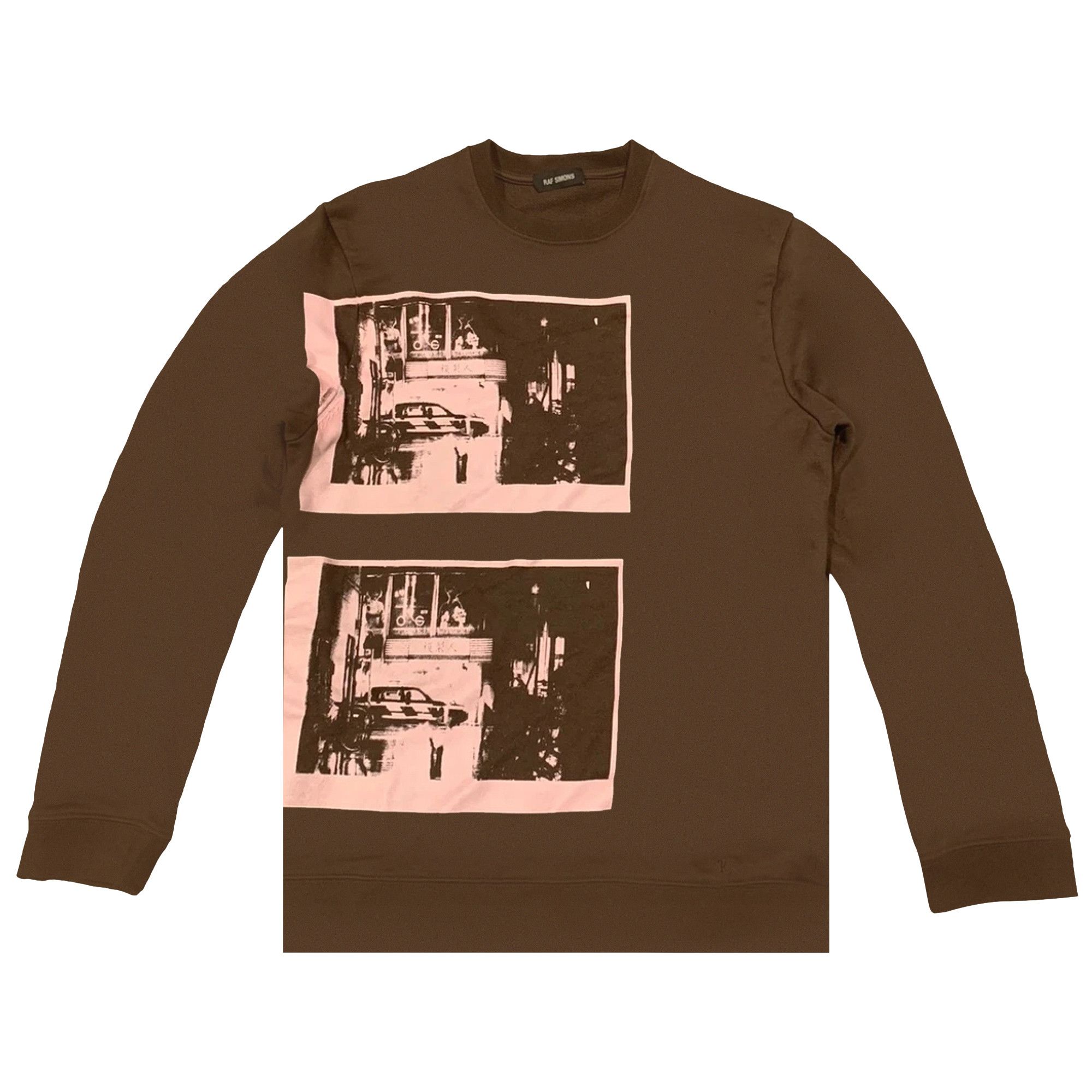Buy Raf Simons Tokyo Sweatershirt 'Brown' - 181 165 19004 00060 | GOAT