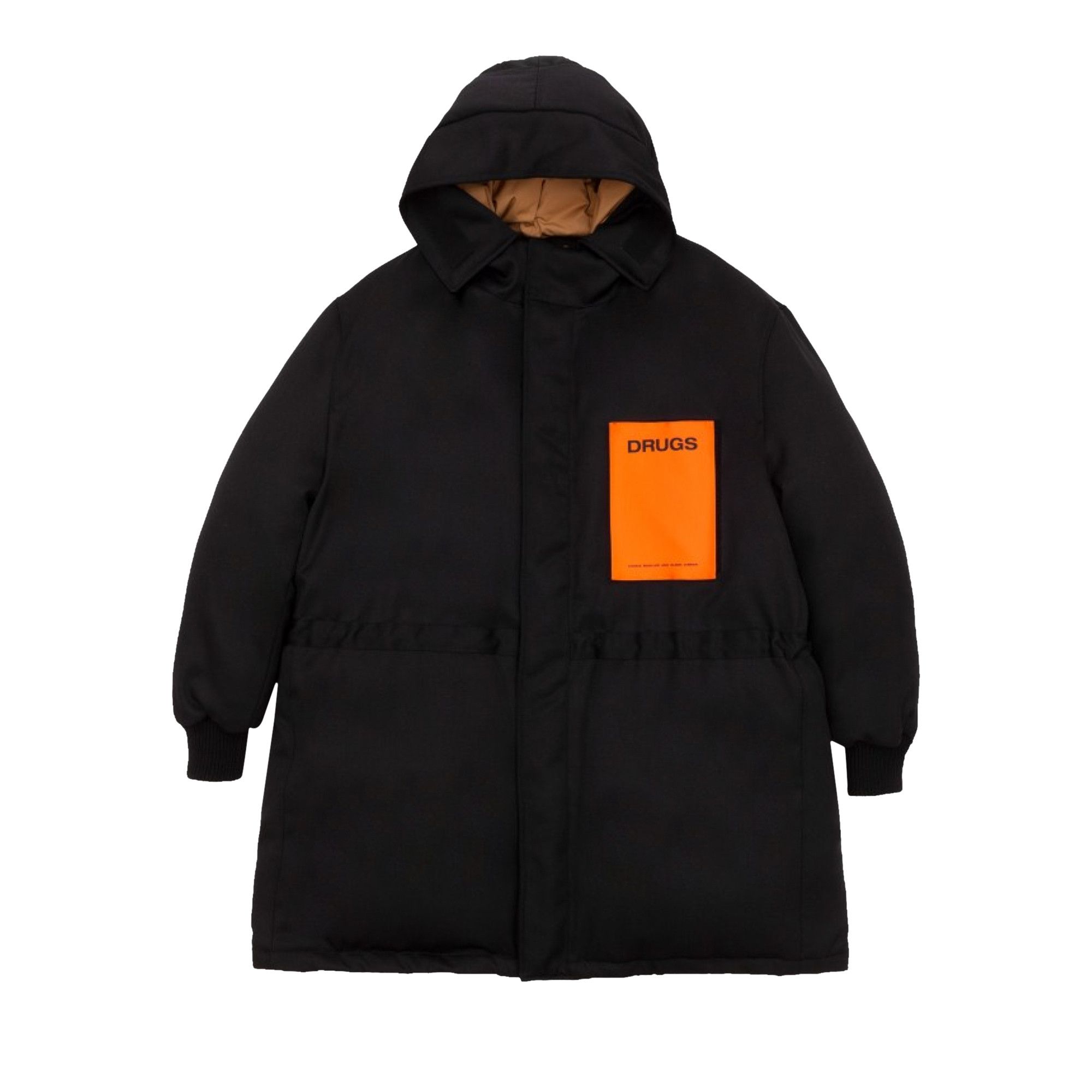 Buy Raf Simons Reversible Drugs Parka Black 182 710 20012 00099 GOAT UK