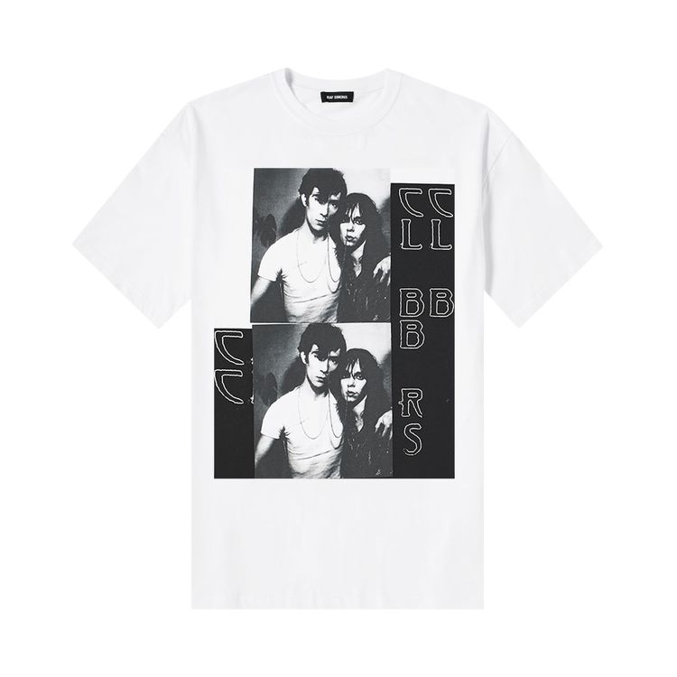 Raf Simons Couple Tee White