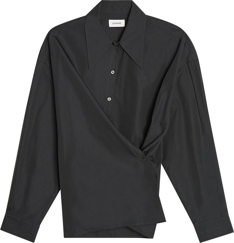 Lemaire Twisted Shirt SP 'Midnight Turquoise'