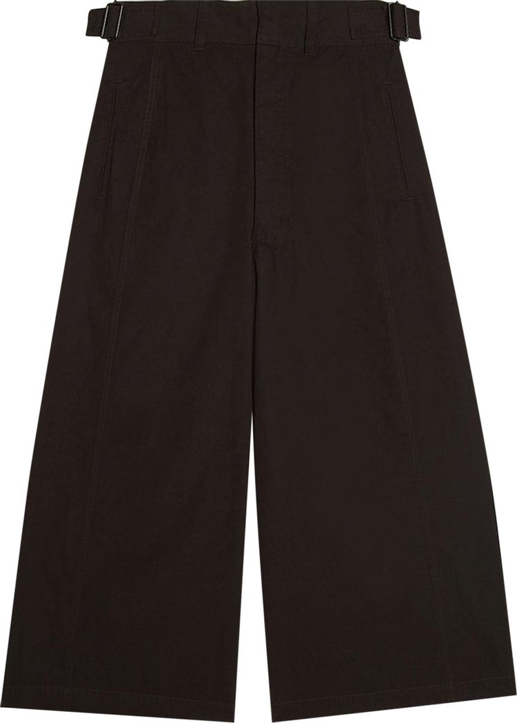 Lemaire Cropped Large Pant 'Black'