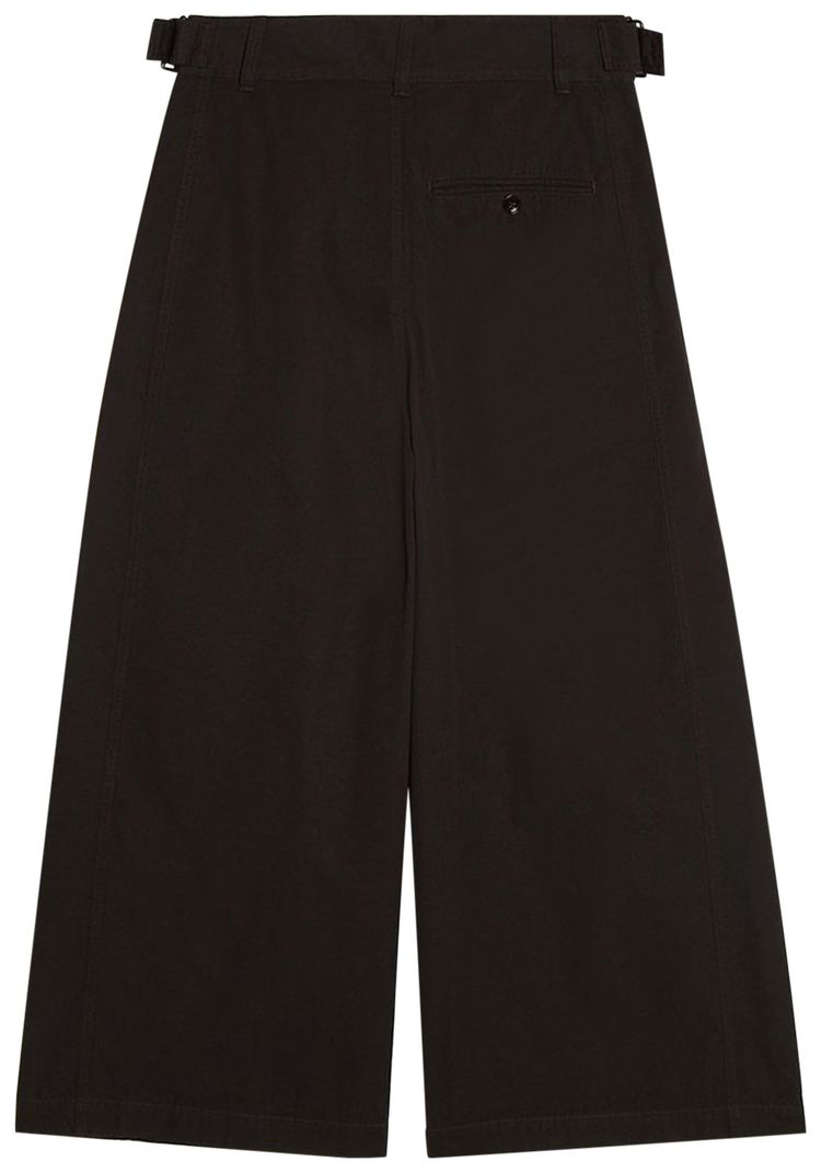 Lemaire Cropped Large Pant Black