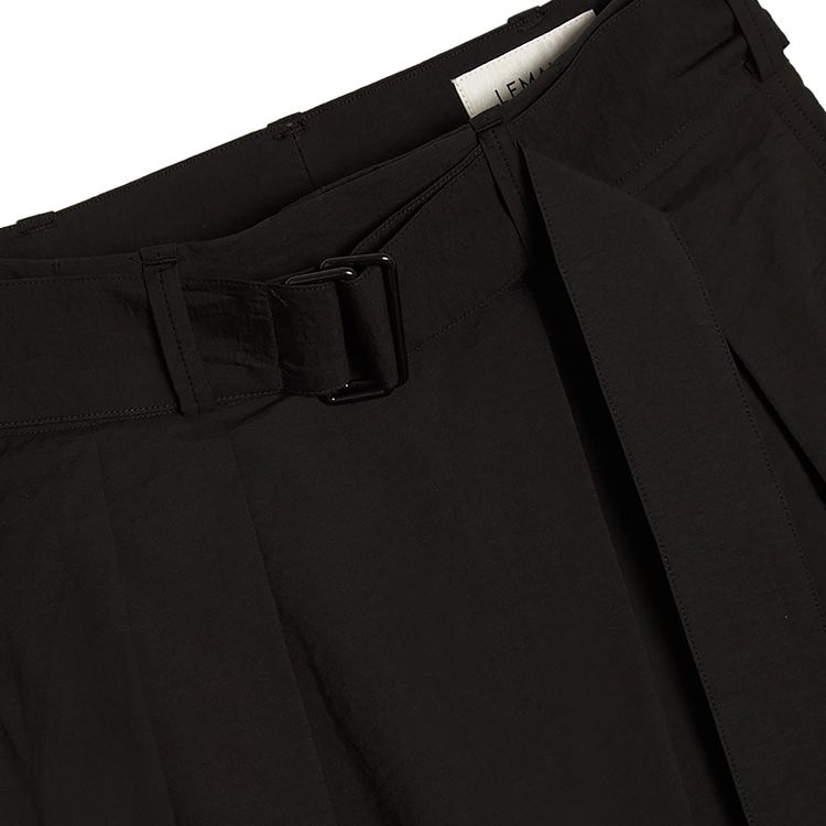 Lemaire Asymetrical Bermuda Black