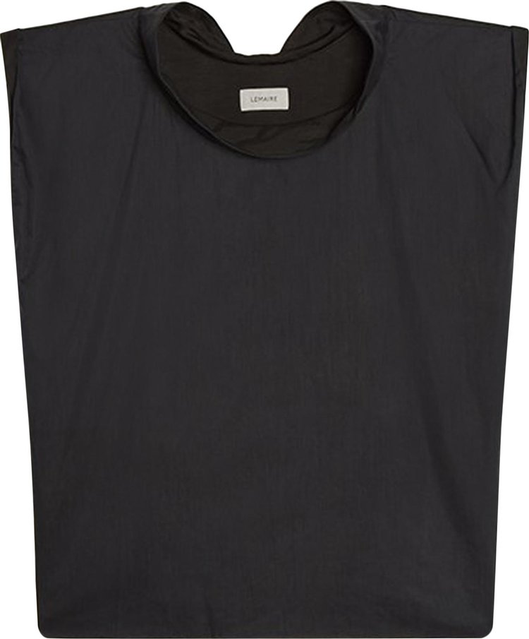 Lemaire T-Shirt Blouse 'Marine Black'